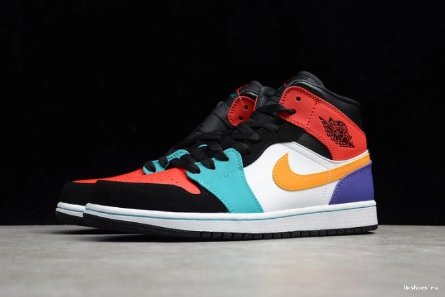 BRED JORDAN AIR MID MULTI-COLOR 1 554724-125 1007